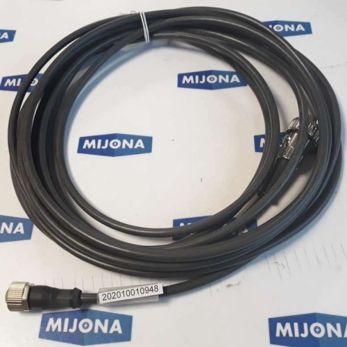 DI SORIC VKHM Z 5 4 CABLE 5M M8 PIN 7138 12221 6240500 47215 NEW OLD STOCK