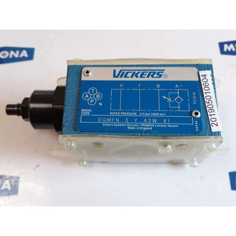 VICKERS DGMFN 3 Y A2W 41 Hydraulic Flow Control Valve