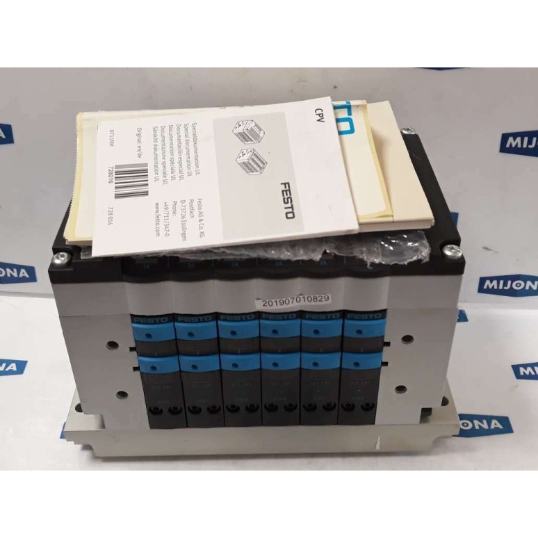 Festo CPV18-VI Valve Terminal 18220 D402 P0600056 24 VDC  (new old stock)