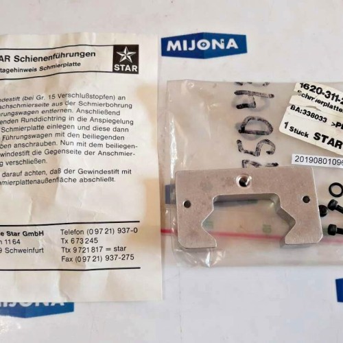 STAR 1620 311 20 Schmierplatte lubrication plate STAR 1620 311 20 Schmierplatte lubrication plate