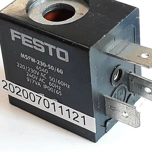 FESTO MSFW 230 50/60 4540 220/230V AC 50/60HZ 240V AC 60HZ 9/7VA IP00/65
