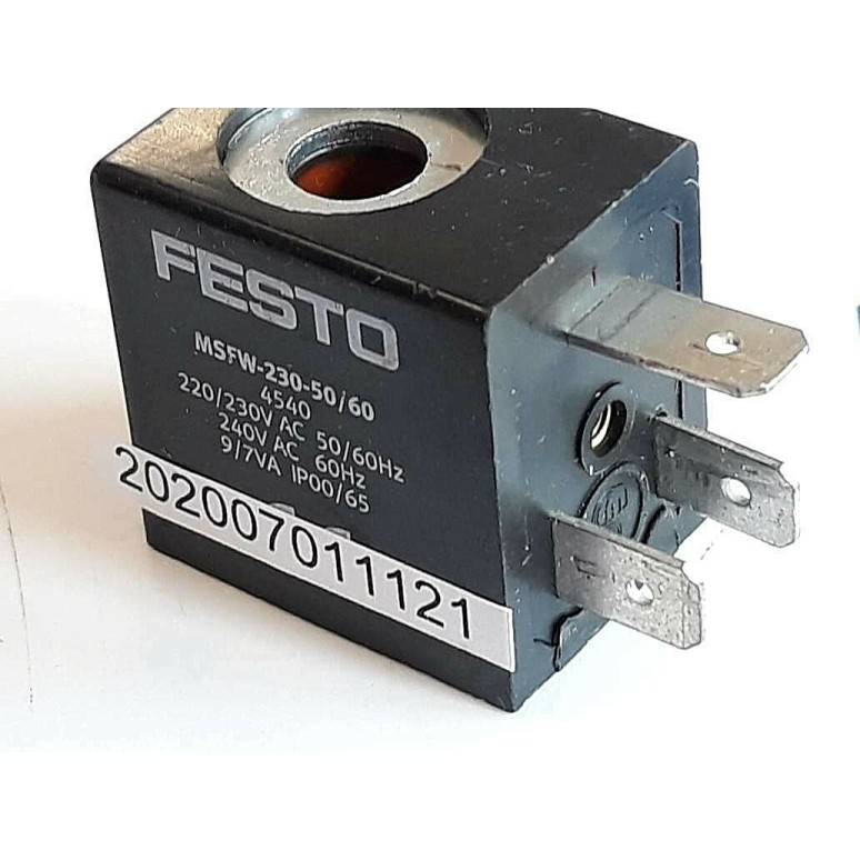 FESTO MSFW 230 50/60 4540 220/230V AC 50/60HZ 240V AC 60HZ 9/7VA IP00/65
