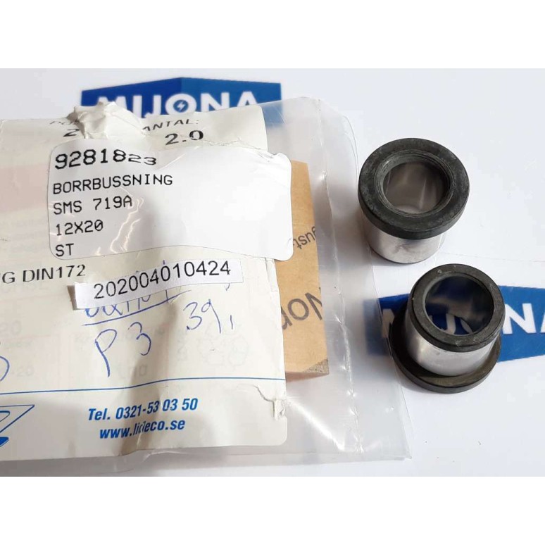 LIDECO SMS 719A DRILL BUSH 12X20 DIN172 15062 276 1 1200 020 PRICE FOR 2PSC