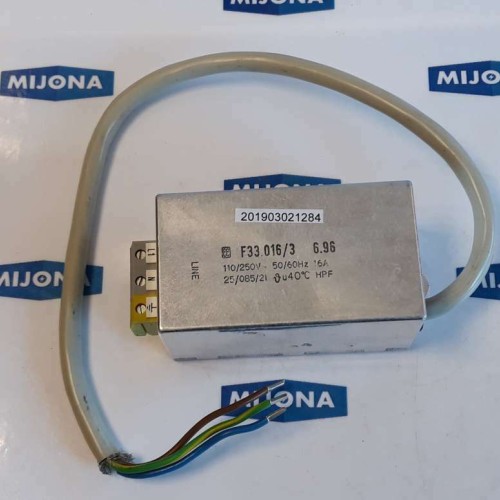 F33 016 3 6 96 110/250V 50/60Hz LINE