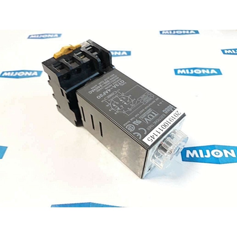 IDEC ELECTRONIC TIMER GT3A 4AF20 240VAC 24VDC POWER:100-240VAC IDEC ELECTRONIC TIMER GT3A 4AF20 240VAC 24VDC POWER:100-240VAC