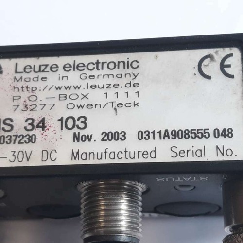 LEUZE ELECTRONICS MS 34 103 Connection unit 50037230 10 30V DC (NEW OLD STOCK)