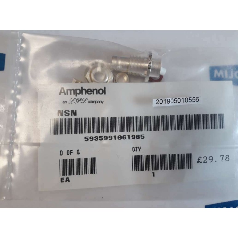 Amphenol Military 9309 AMB 5935 99 106 1985 D OF Q B PART NR.629364