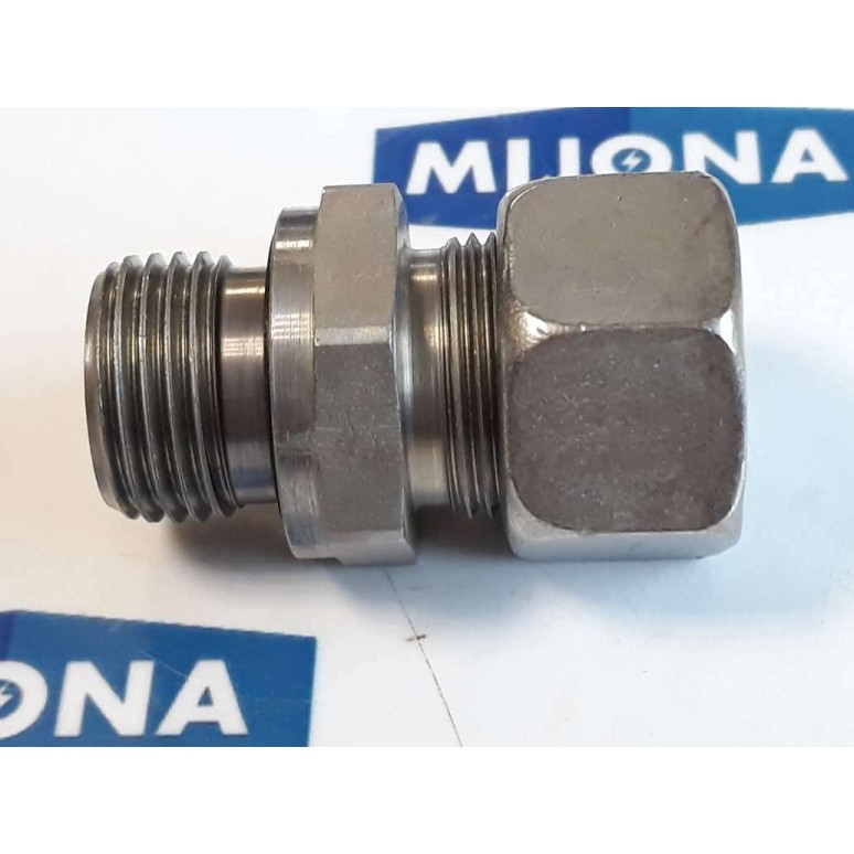PARKER GE15LRED G 1/2"-15 L M22x1,5 EMB V17 STRAIGHT COUPLING (NEW OLD STOCK) PARKER GE15LRED G 1/2"-15 L M22x1,5 EMB V17 STRAIGHT COUPLING (NEW OLD STOCK)