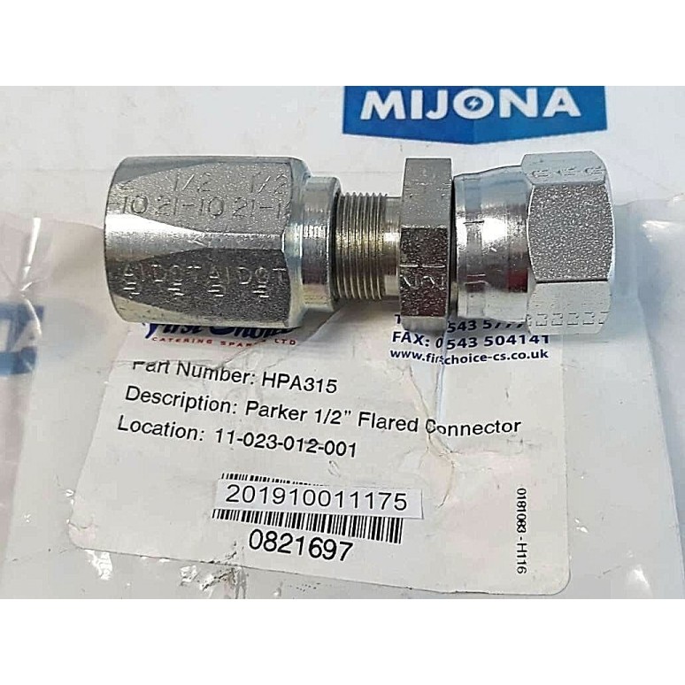 PARKER 1/2 Flared connector EL3D AIDOTAIDOT PARKER 1/2 Flared connector EL3D AIDOTAIDOT
