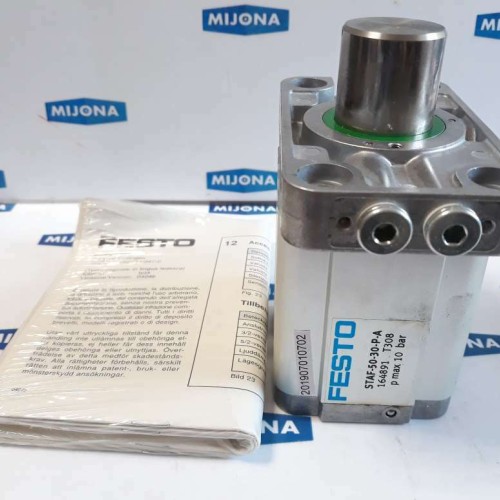 FESTO STAF 50 30 P A 164891 T308 MAX 10BAR Pneumatic Cylinder (New old stock)
