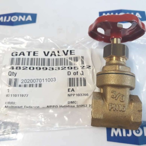 GATE VALVE 3/8 PN16 4820993329522 8211011977 (NEW OLD STOCK)