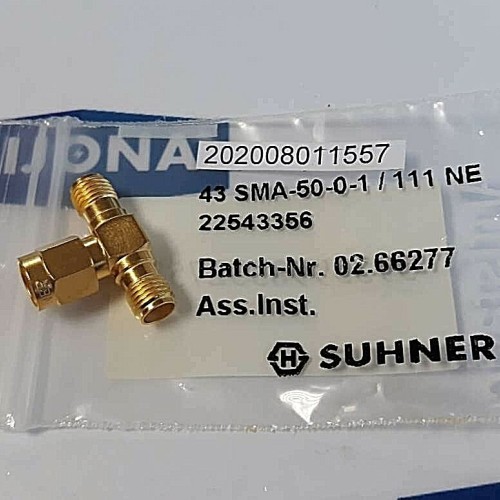 SUHNER 43 SMA 50 0 1 111 NE 22543356
