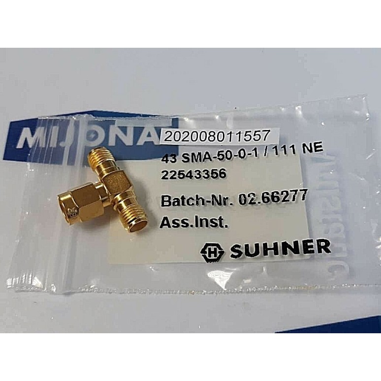 SUHNER 43 SMA 50 0 1 111 NE 22543356