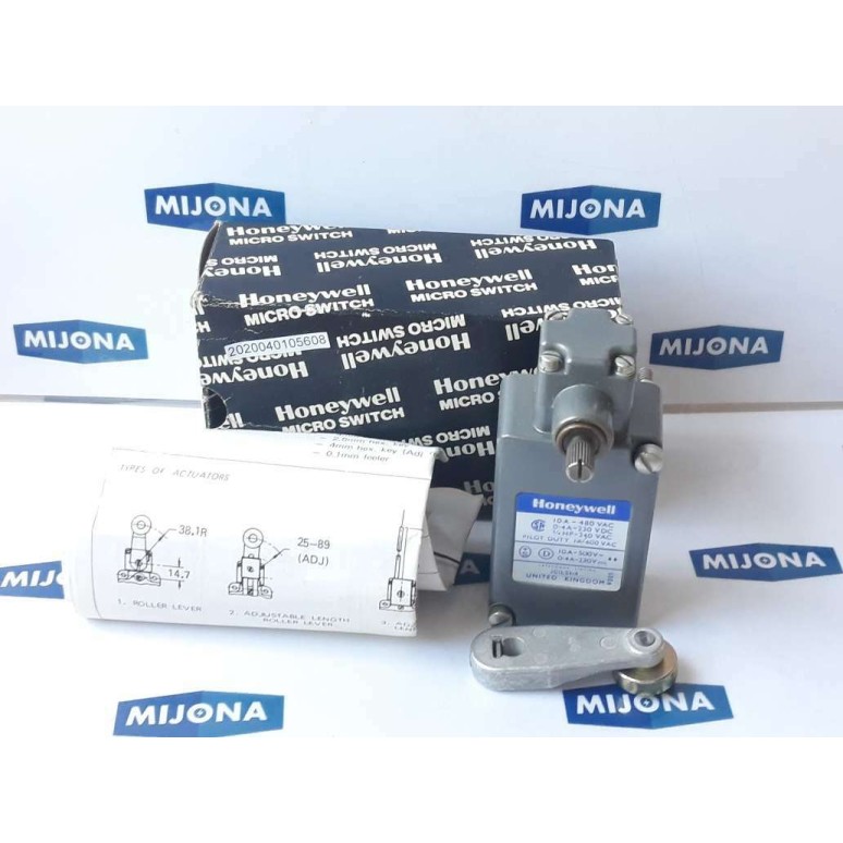 HONEYWELL 20ILSI 4 Grenztaster Limit switch 10A 480VAC 3/4HP 240VAC IA-600VAC