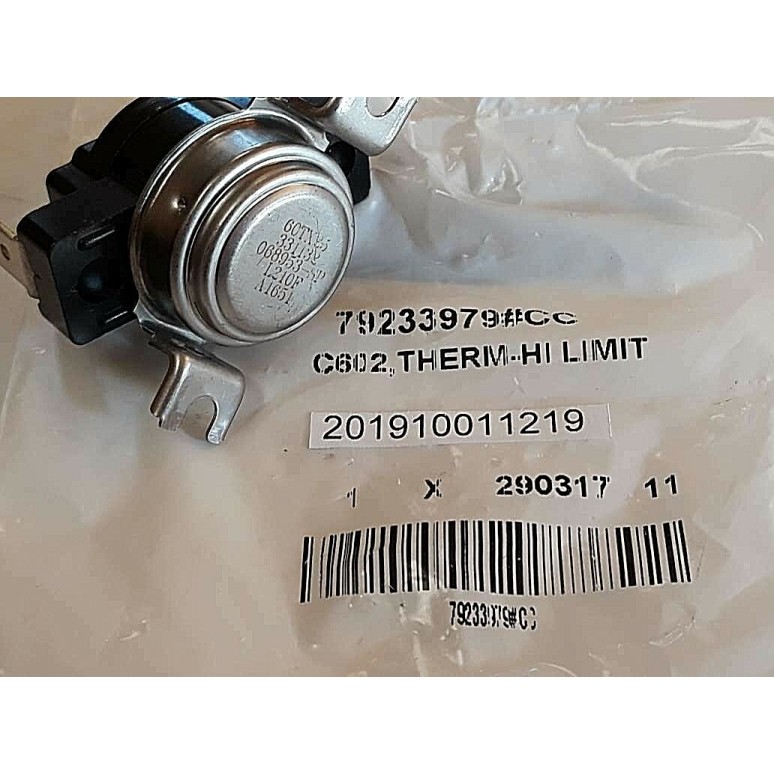 THERM-O-DISC 60TX25 331132 068953 SP L210F A1651 C602 THERMOSTAT