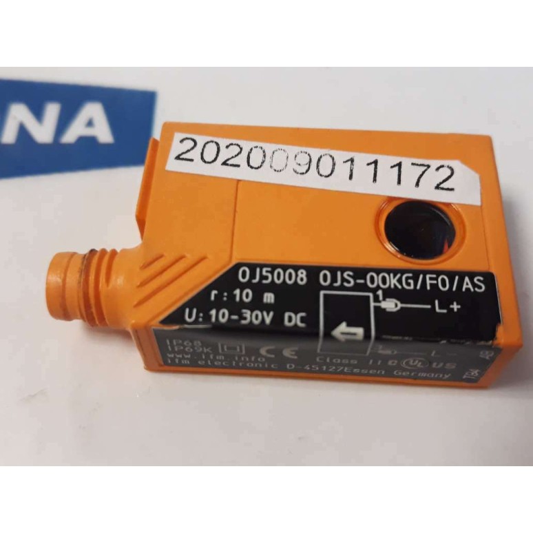 IFM 0J5008 0JS 00KG F0 AS 10-30V DC IP68 Photoelectric Sensor New old stock
