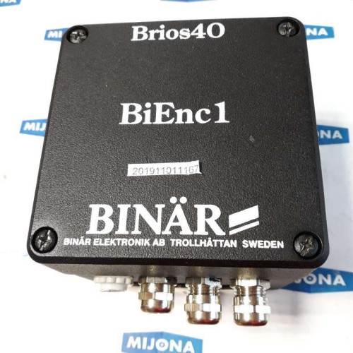 Binär Elektronik Brios40 BiEnc1 38595 012 24VDC 0,50A VER 1.01