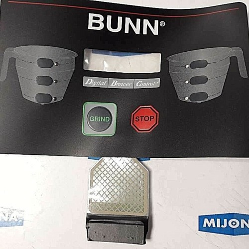 BUNN Graphics overlay kit MHG Bunn part 39980 0000 0081044069 new old stock