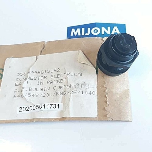 BULGIN 640 549723L NNS22E Connector ELECTRICAL 3POL (NEW OLD STOCK)