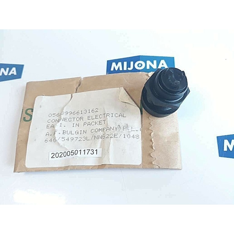 BULGIN 640 549723L NNS22E Connector ELECTRICAL 3POL (NEW OLD STOCK)