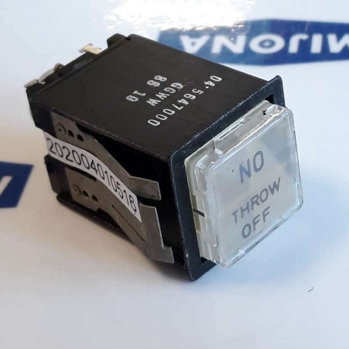 On /off THROW switch 04 5647000 GG WW new old stock