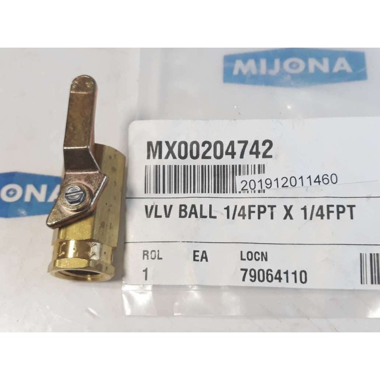VALVE BALL 1/4FPT X 1/4FPT MX00204742