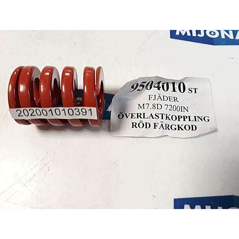 spring M7.8D 7200IN RED (new old stock) spring M7.8D 7200IN RED (new old stock)
