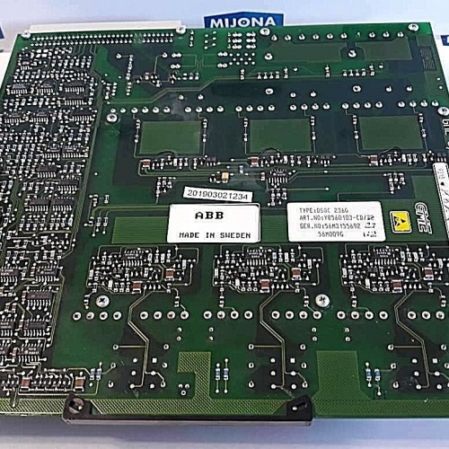 ABB DSQC 236G YB560103 CD 22 Servo Control Modul Rectifier Board (new old stock)