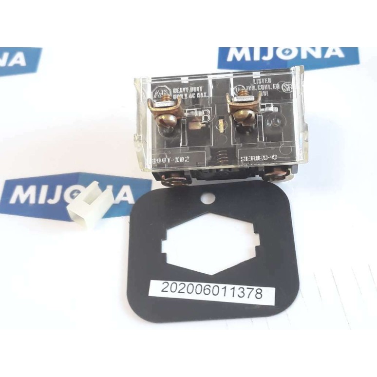 ALLEN BRADLEY 800T XD2 Contact block 600V AC SER C  NEW OLD STOCK