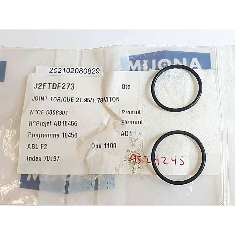 SPRAYMATE J2FTDF273 O RING VITON 21 95 1 78 SAMES Price for 2psc new old stock SPRAYMATE J2FTDF273 O RING VITON 21 95 1 78 SAMES Price for 2psc new old stock