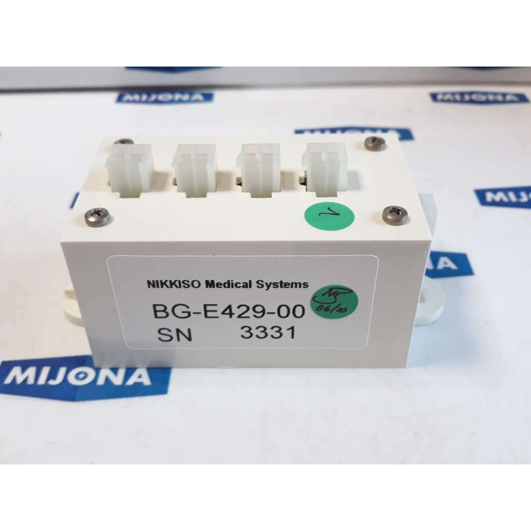 NIKKISO Medical Systems SN 3331 BG E429 00 (new old stock)