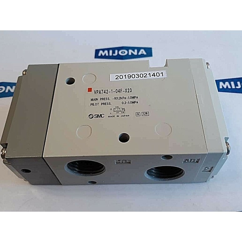 SMC VPA742 1 04F X23 Valve Air pilot SMC VPA742 1 04F X23 Valve Air pilot
