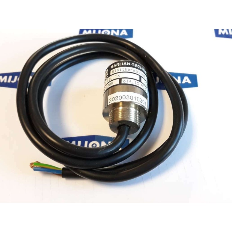 Bartec Minithermostat 07 6111 9401 EX 85/1131 6A/AC 230V 3792 1M (NEW OLD STOCK) Bartec Minithermostat 07 6111 9401 EX 85/1131 6A/AC 230V 3792 1M (NEW OLD STOCK)