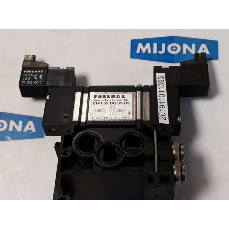 Pneumax 2141 52 00 35 02 1,5-7bar-5°C+50°C Pneumax P371 1 7Bar 1,3W-5°C+50°C Pneumax 2141 52 00 35 02 1,5-7bar-5°C+50°C Pneumax P371 1 7Bar 1,3W-5°C+50°C
