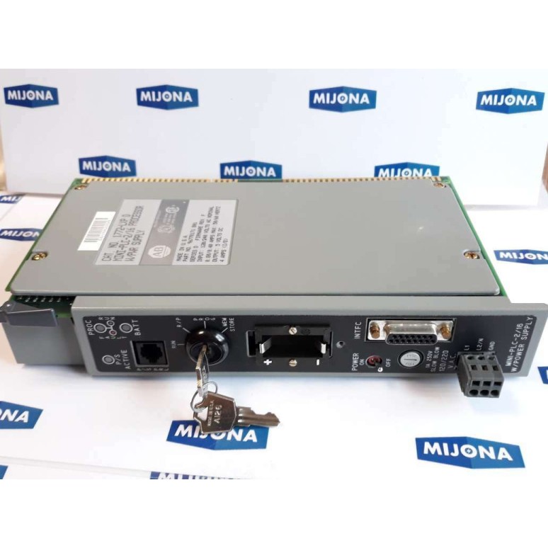 ALLEN BRADLEY MINI PLC 2 16 W/POWER SUPPLY 1A 250V 120-220VAC  New old stock