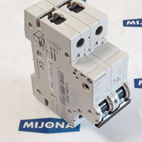 Siemens 5SJ6204 7KK20 Leitungsschutz Schutzschalter 5SJ62 MCB C4 400V IEC 60898