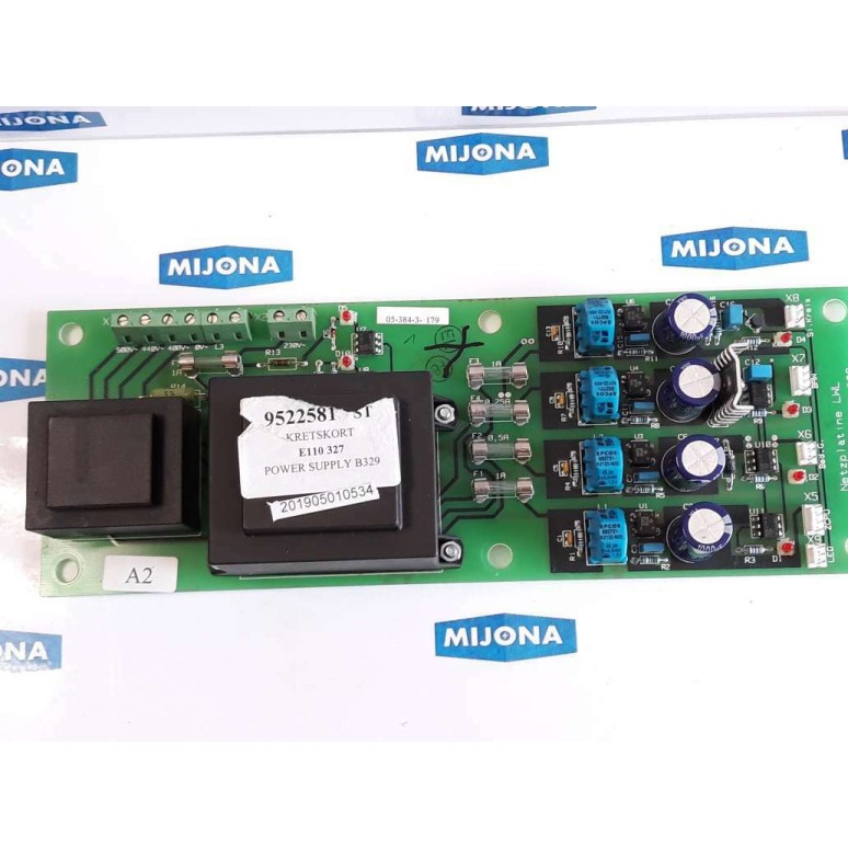 Tucker E110 327 POWER SUPPLY B329 BOARD 05 384 3 179