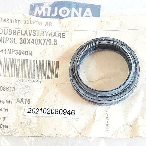 TEKNIKPRODUKTER 241NP3040N 30X40X7mm 9,5 NIPSEL RING (New old stock)
