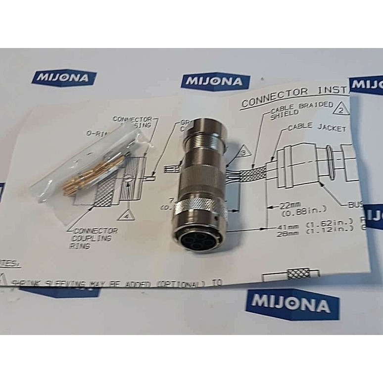 SHIELD ELECTRICAL 2090 MPPC S CONNECTOR RAK (NEW LD STOCK)