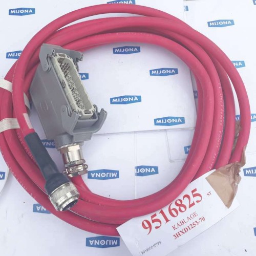 ABB 3HXD1253 70 CABLE Kabel harting (New old stock) ABB 3HXD1253 70 CABLE Kabel harting (New old stock)