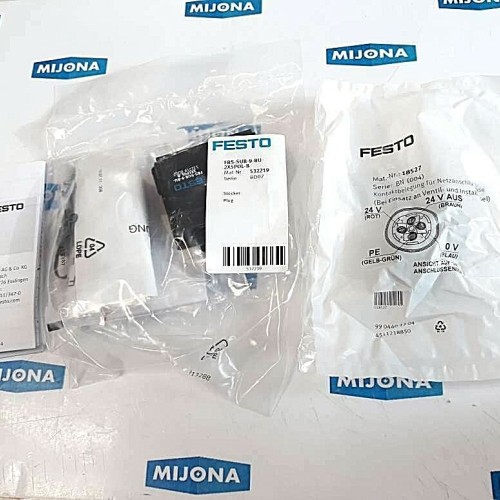 FESTO FBS SUB 9 BU 2X5POL B 532219 SERIE BD07 + FESTO 18 527 24V FESTO FBS SUB 9 BU 2X5POL B 532219 SERIE BD07 + FESTO 18 527 24V