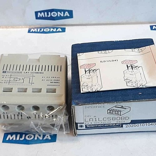 Telemecanique LA1LC580BD 018028 9424 INTERFACE MODULE 24V 50/60HZ Telemecanique LA1LC580BD 018028 9424 INTERFACE MODULE 24V 50/60HZ