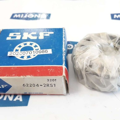 SKF 62204 2RS1 Deep groove ball bearing Rillenkugellager 320T