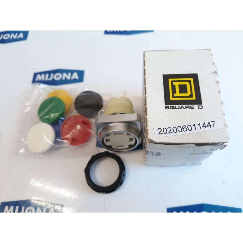 SQUARE D 9421 PUSH BUTTON 22mm D2A1U 9001 SQUARE D 9421 PUSH BUTTON 22mm D2A1U 9001