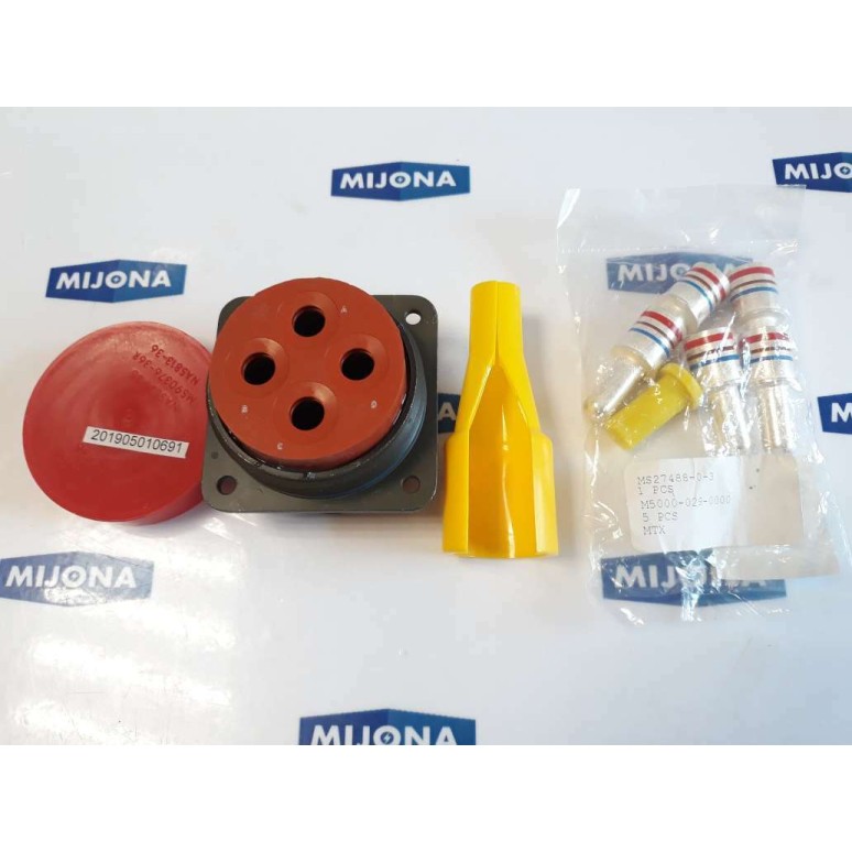 Amphenol MILITARY MTX 1133 7186313 SPEC Connectors MS3450W36 5P (M5000 029 0000) Amphenol MILITARY MTX 1133 7186313 SPEC Connectors MS3450W36 5P (M5000 029 0000)