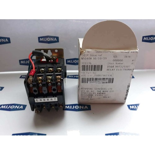 ENBRAY CONTROLS MSA 1666 103 MPR43DU 240V 50HZ 20A 24-30VDC  NEW OLD STOCK