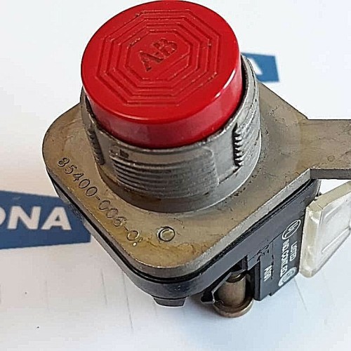 ALLEN BRADLEY 800T B6 SER N RED 800T XD2 SER C 600VAC 85400 006  01