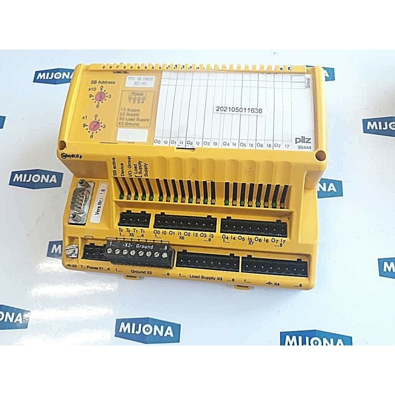 Pilz SafetyBUS PSS SB DI808 301140 DIGITAL I O