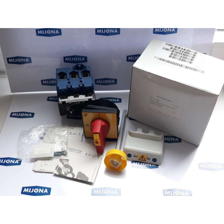 Kraus & Naimer KG100C11741920VE schalter switch AC 23 50HZ KG100