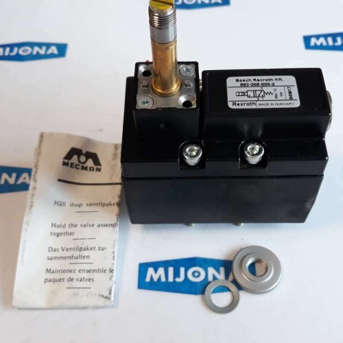 Rexroth Mecman Pneumatik 563 305 000 2 04W17 (new old stock)